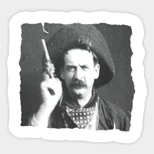 Great Train Robbery (1903) Justus D. Barnes Sticker